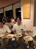 会員交流会 真夏のビアガーデンの様子