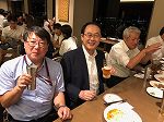 会員交流会 真夏のビアガーデンの様子