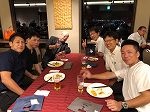 会員交流会 真夏のビアガーデンの様子