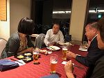 会員交流会 真夏のビアガーデンの様子