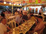 会員交流会 真夏のビアガーデンの様子