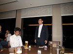 会員交流会 真夏のビアガーデンの様子