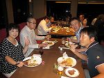 会員交流会 真夏のビアガーデンの様子